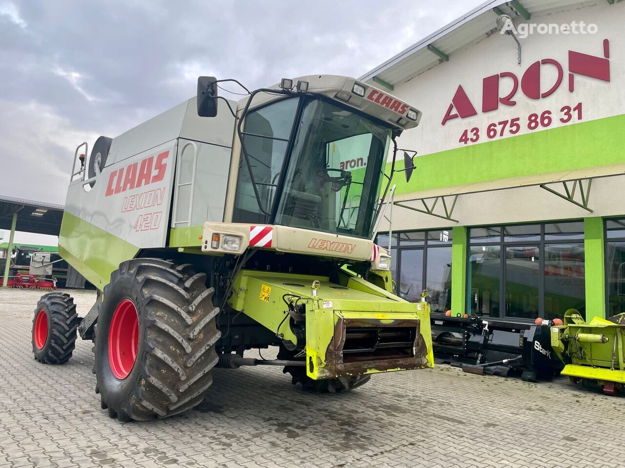 Kombajn za žito Claas LEXION 420 naprodaj Poljska Łask VN33763